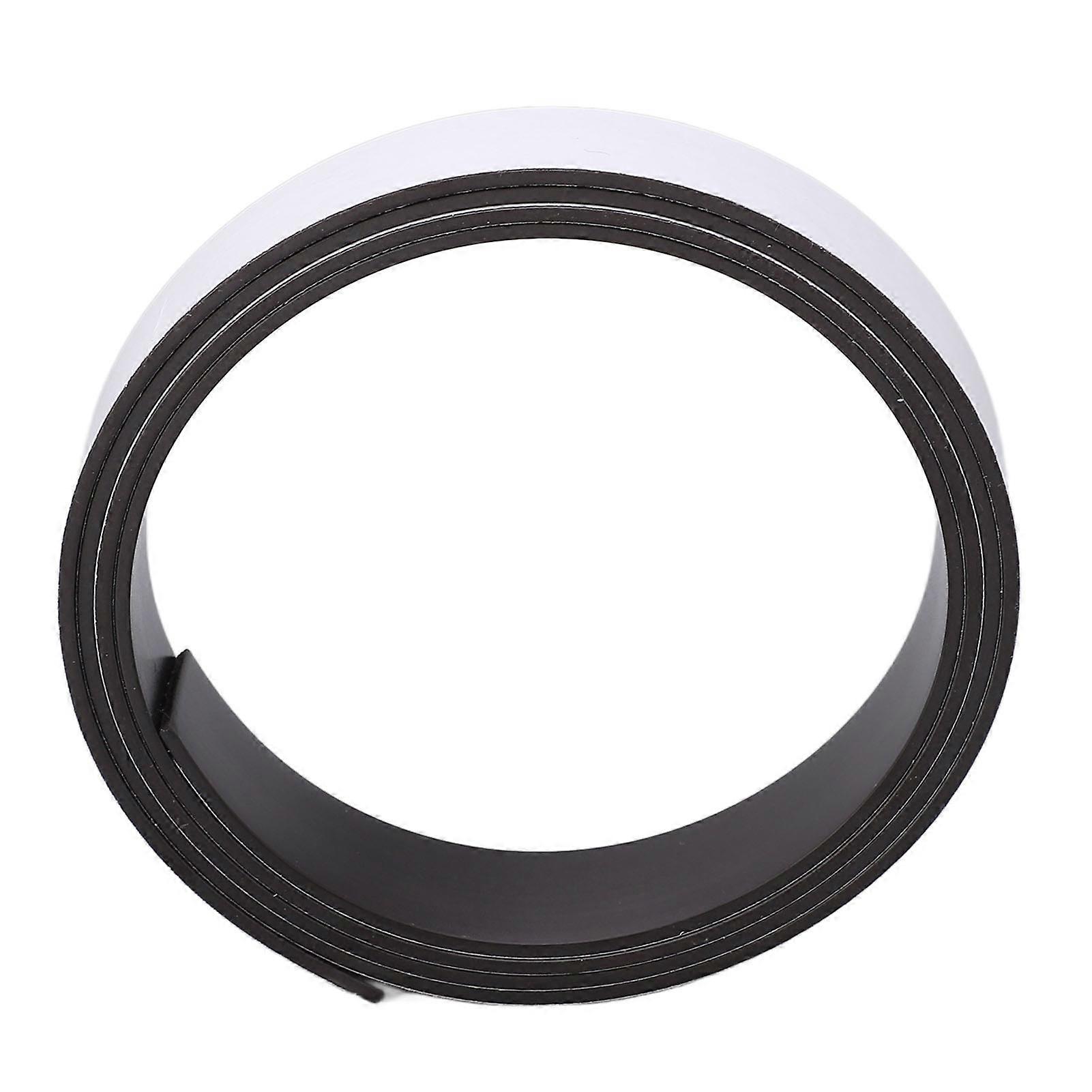 Magnetic Tape Self Adhesive Strip Roll Rubber Soft Patch for DIY Projects 5meter