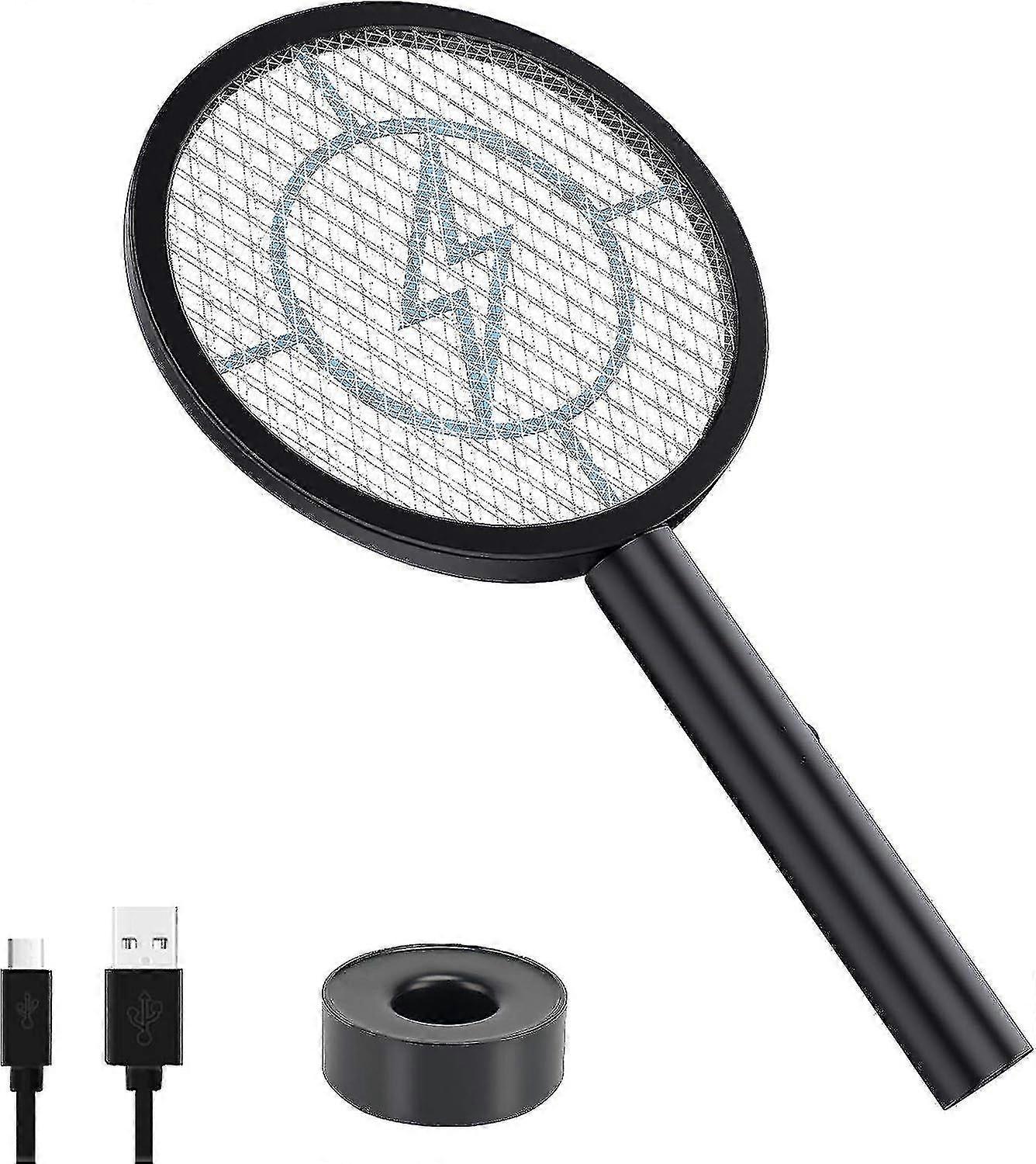 Bug Zapper Mosquito Killer Usb Rechargeable Electric Fly Swatter