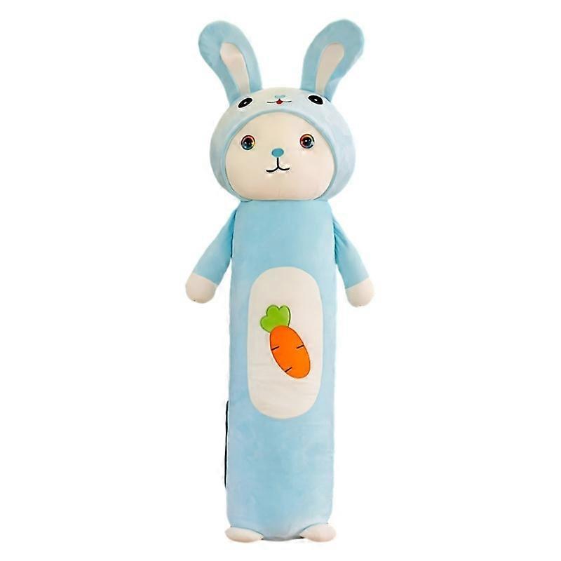 Bigeyed Carrot Rabbit Long Pillow Little Rabbit Plush Toy Childrens Doll Rag Doll Girl Heart