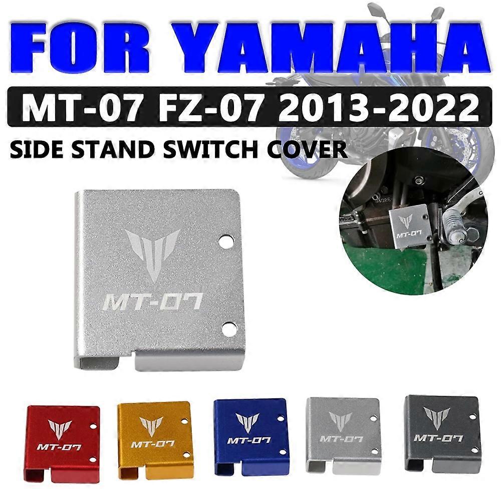 Cubierta protectora para interruptor de soporte lateral de motocicleta, accesorios para YAMAHA MT07 MT 07 MT-07 FZ07 FZ 07 2014 - 2022