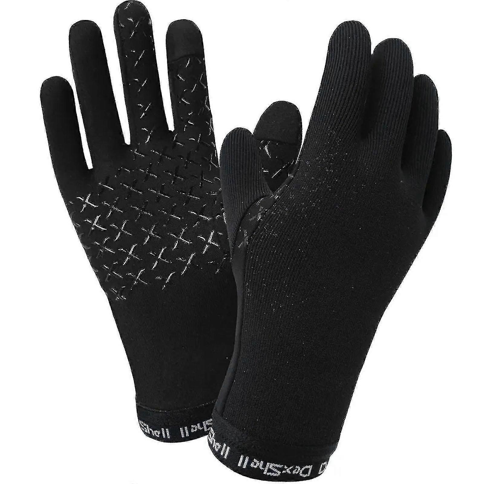 Dexshell Unisex Dexfuze Vanntett Drylite Touchscreen Vinterhansker - Svart