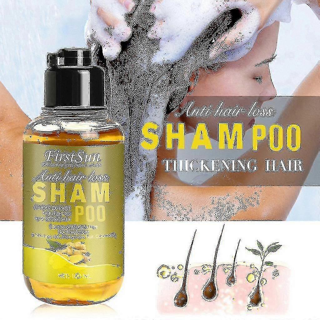 Ginger Shampoo Refreshing Supple Nourishing Oil Control Moisturizing 100ml