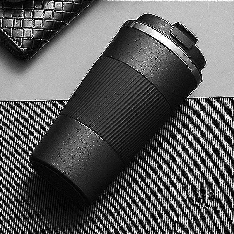 Ml/510ml Double Less Steel Mug With Non-slip Case Car Vacuum Flask Travel Insulated Bottle