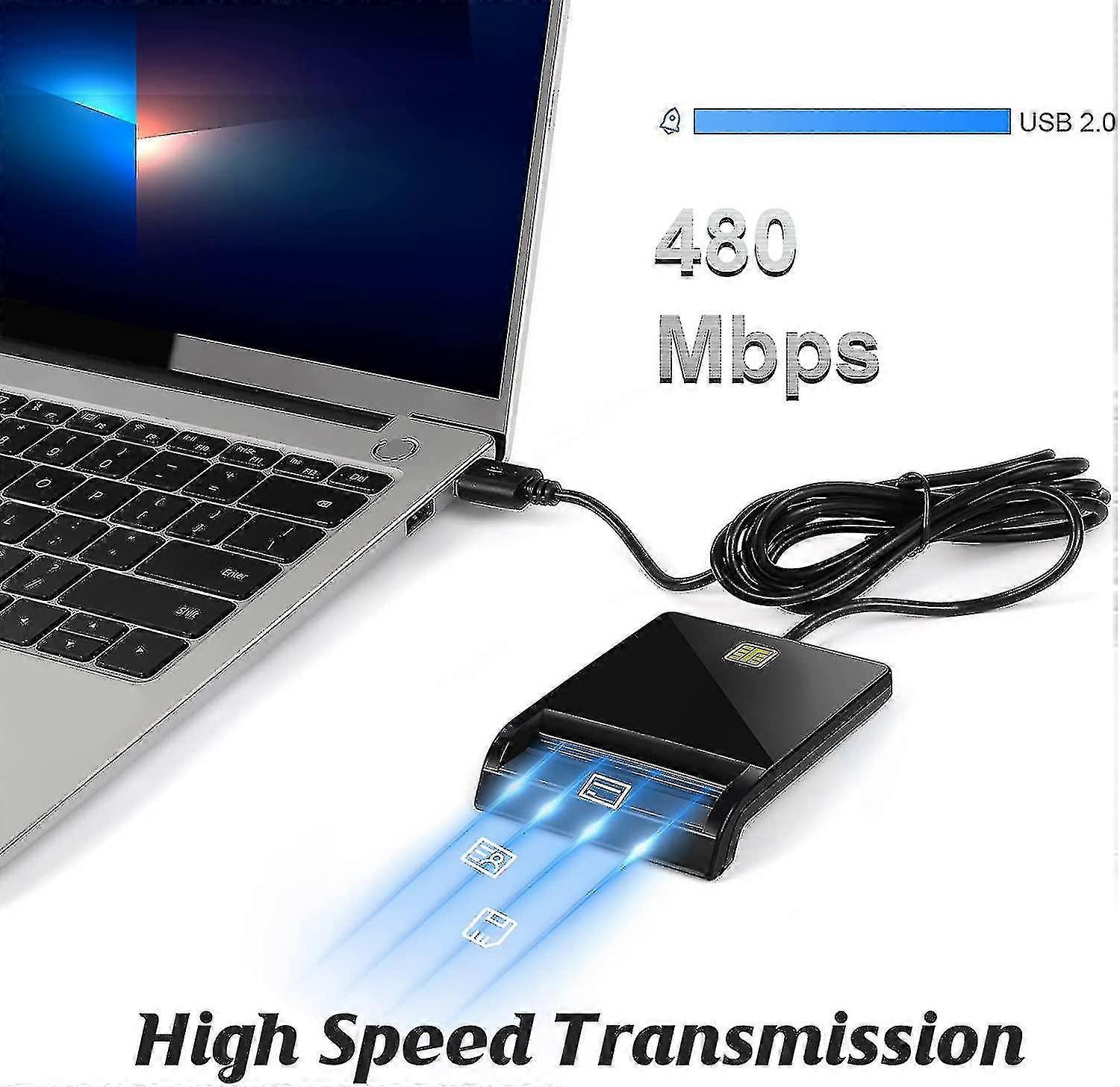 Cac , Cac , Dod Usb Commccess Cac, Compatible With , Mac Os And Linux, Plug N Play, Co