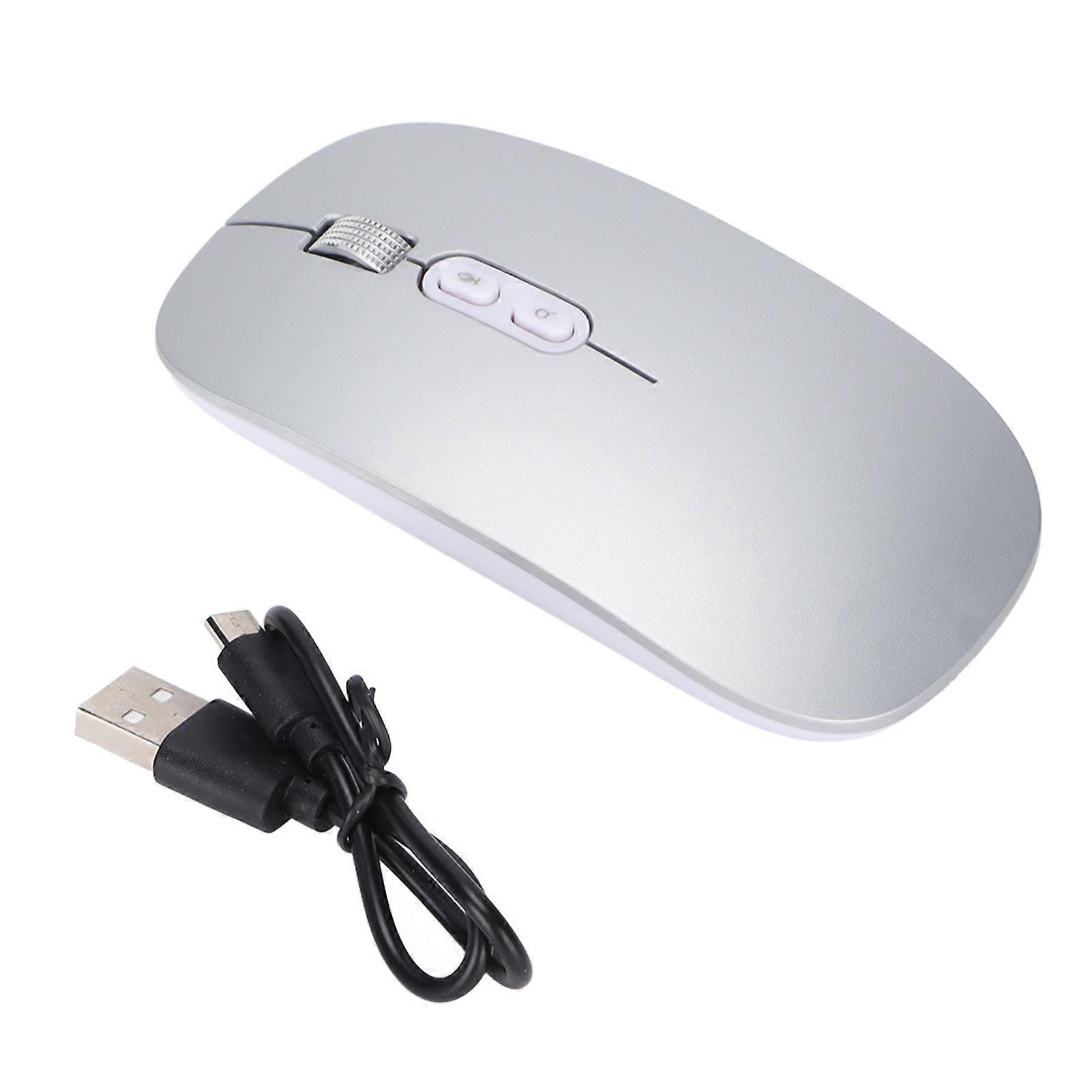 Wireless Mouse 1600DPI AI Optical Mice for Laptop with Voice Input Translation