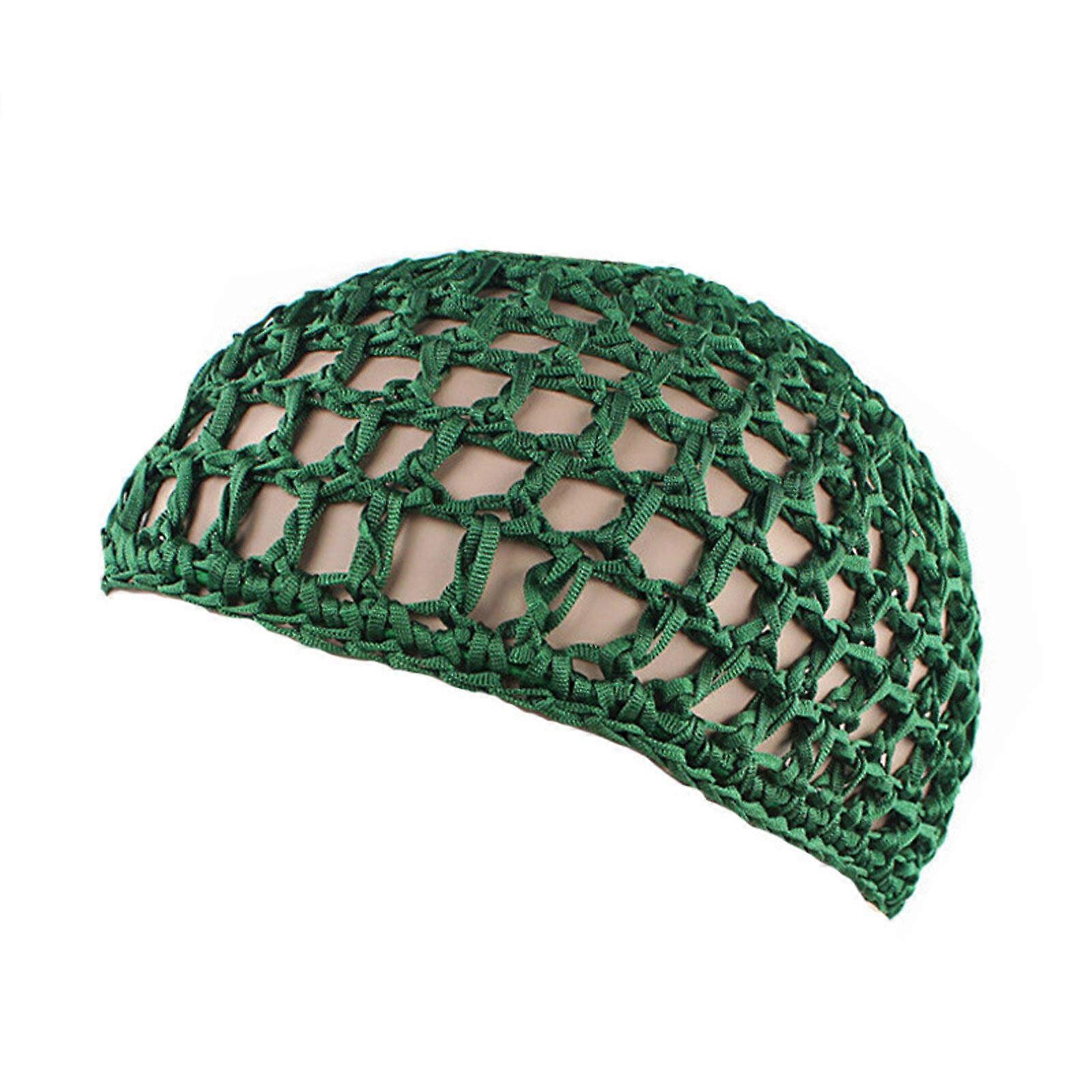 Gehäkeltes Haarnetz, gehäkelte Mütze Netz Netz Haarnetz Haarschutzkappe Schlafmütze, 100% neu