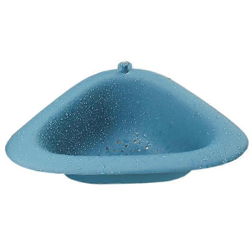 Triangle Sink Drain Basket Kitchen Storage Holder Rack Corner Hanging Shelf