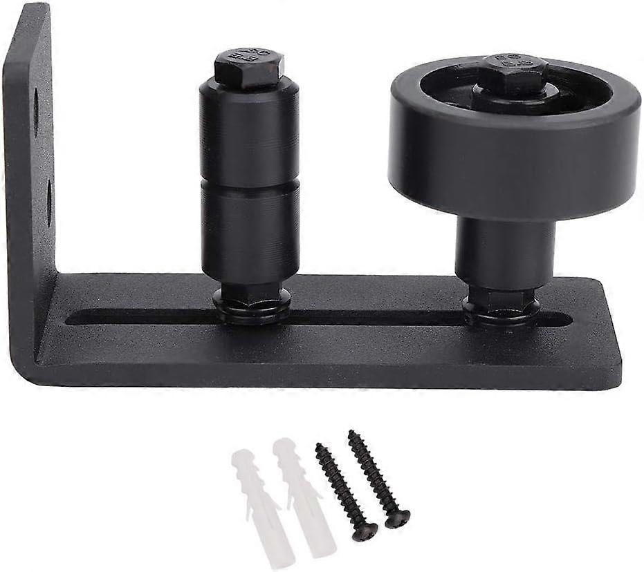Floor Guide Sliding Barn Door Floor Guide Black Floor Guide Roller Adjustable