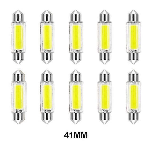 10Pcs C5W C10W LED Bulb 31mm 36mm 39mm 41mm Festoon Led Car Interior Light Dome Reading License Plate Lamp 12V Auto White