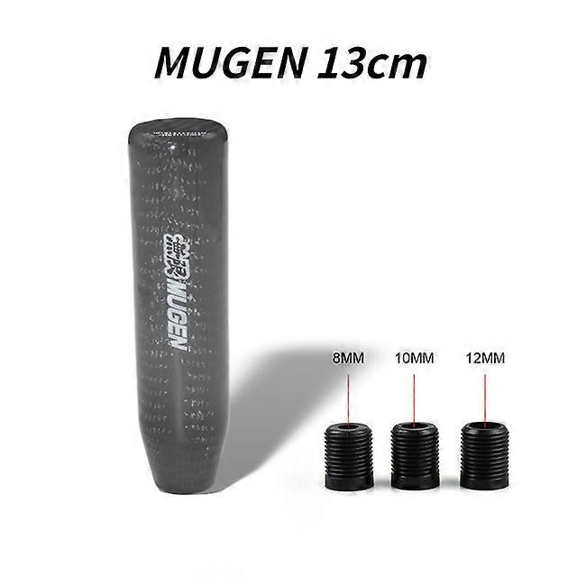 Carbon Fiber Long Gear Shift Knob 13cm 18cm Manual Transmission Gear Stick Head Shifter Lever Handle New