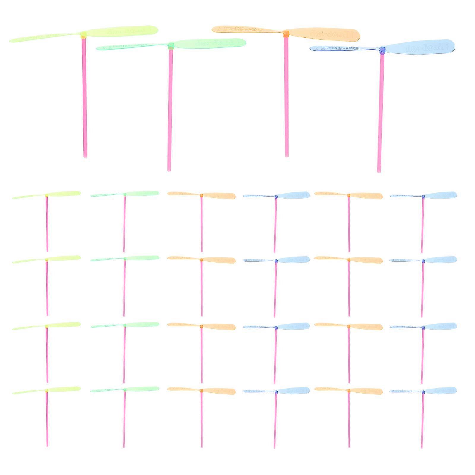 40Pcs户外飞行玩具儿童互动玩具手部摩擦玩具（随机颜色）