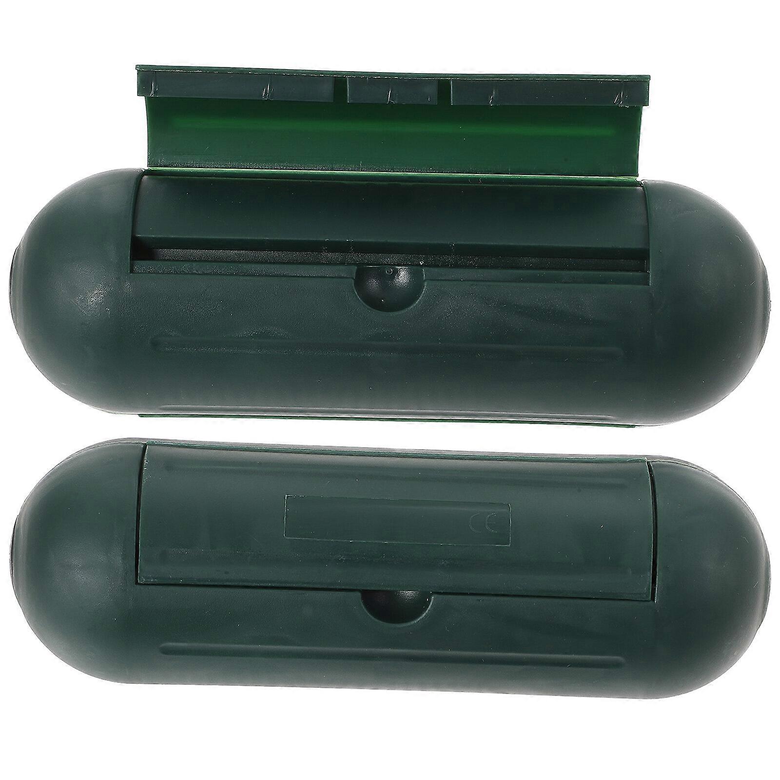 2 Pcs Connection Box Résistant aux intempéries Électrique Extension Cord Box Random Color