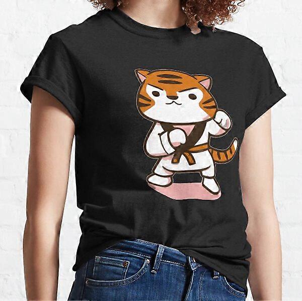 Roztomilé tričko Fighting Tiger Karate Classic-RK53191