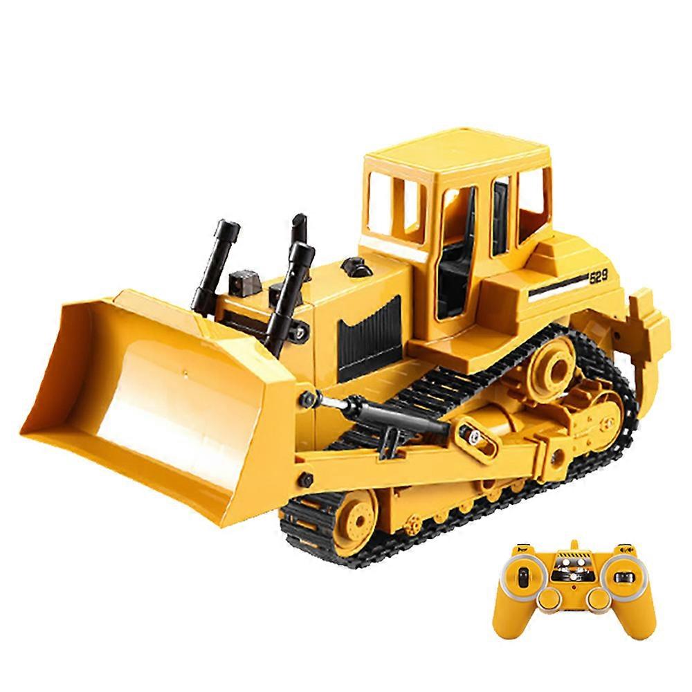 Doppio E 1:20 RC Camion Bulldozer cingolato Trattore Modello di Ingegneria Auto Escavatore 2.4Ghz Auto Radiocomandata Giocattolo Per I Ragazzi regalo