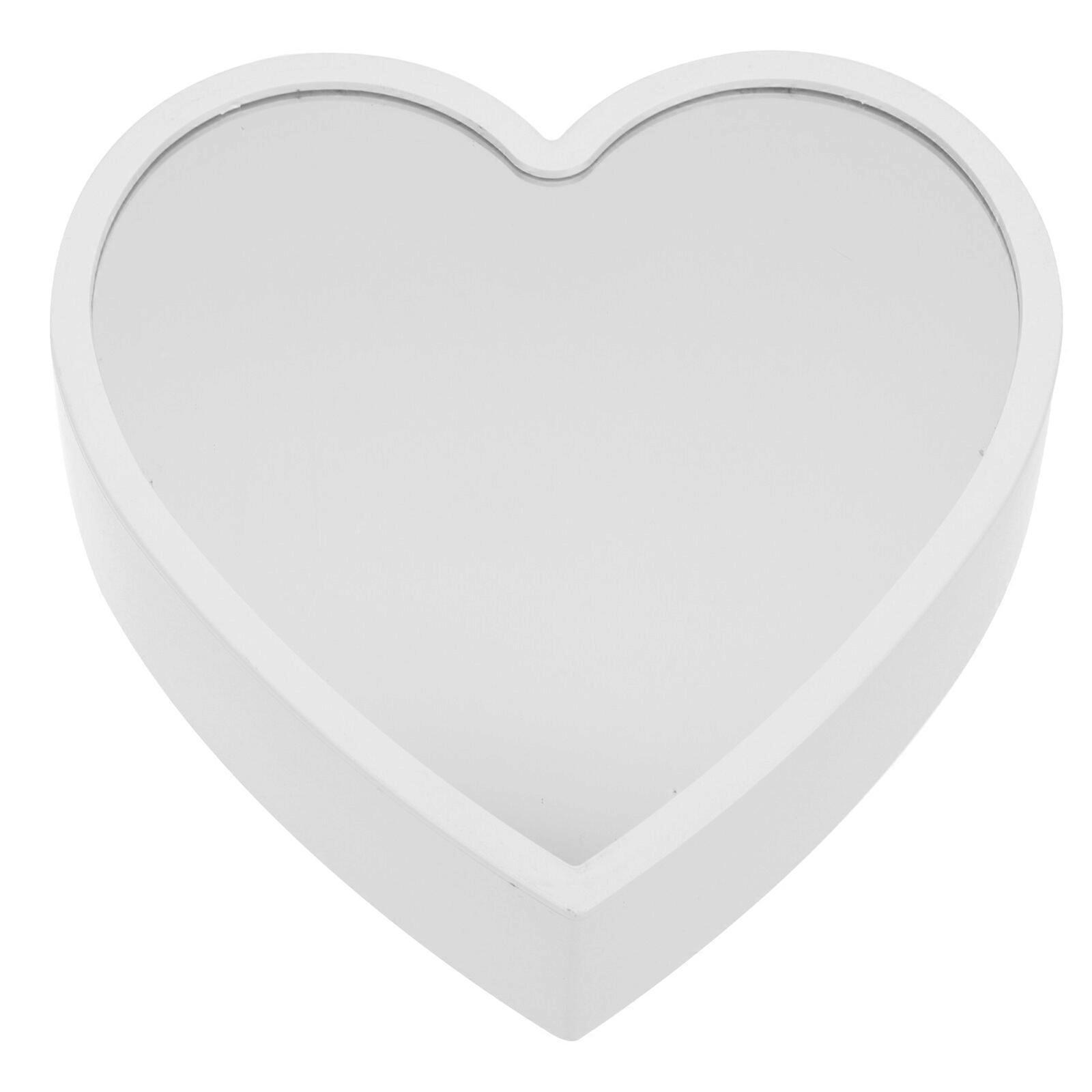 Desktop LED Night Light Valentine's Day Heart Modeling Light Tunnel Mirror Lamp
