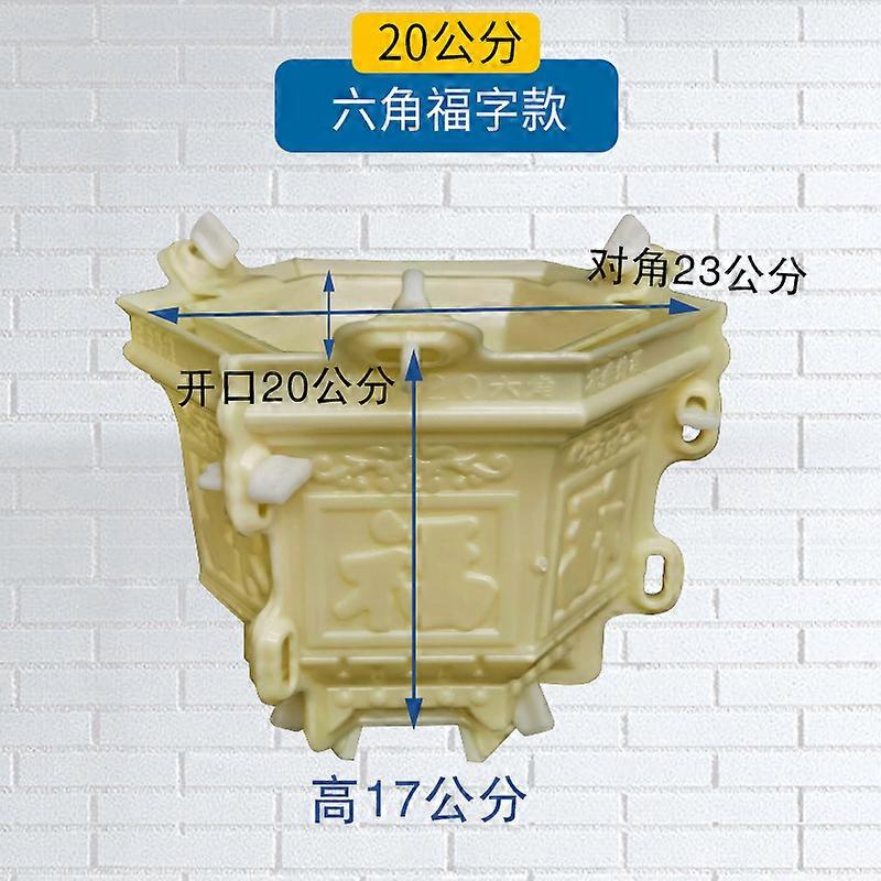 Concrete Hexagonal Mold Planter Making Mold Epoxy Mold Flower Pot Making Mold