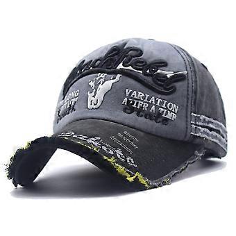 Classic Style Baseball Hat Retro Unisex Women Men Embroideried Cotton Baseball Cap