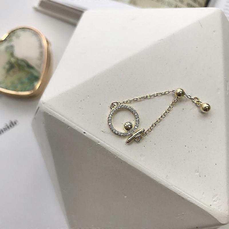 Ring Silver S925 Circle Hoops Mode Smycken Ac7506