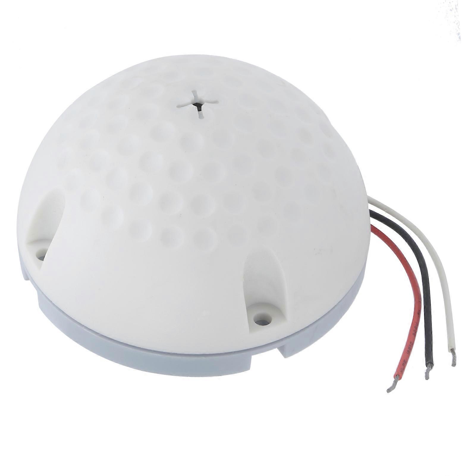 DC 12V CCTV Microphone Half Ball Type Dynamic Noise Reduction Sensitive for Security Camera