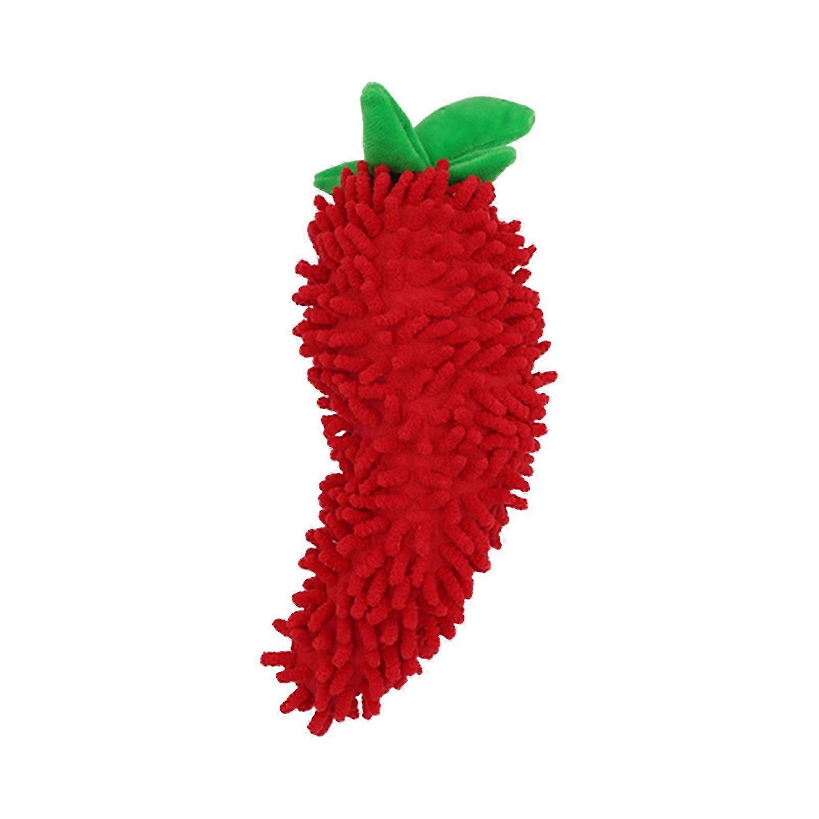 Soft Plush Dog Chew Toys Corn Carrot Pepper Stuffed Toy Interactive Bite-resistant Companion Toy For Small Large Dogs Cats