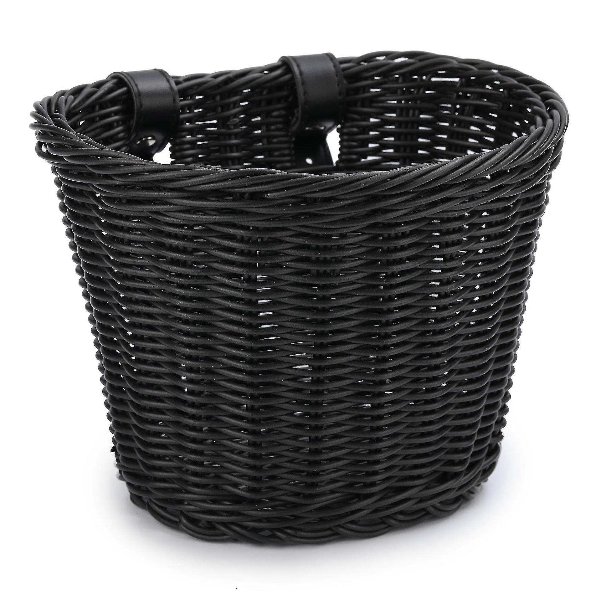 Kinderfietsmanden Handgeweven Fietsmand Plastic Laadmand