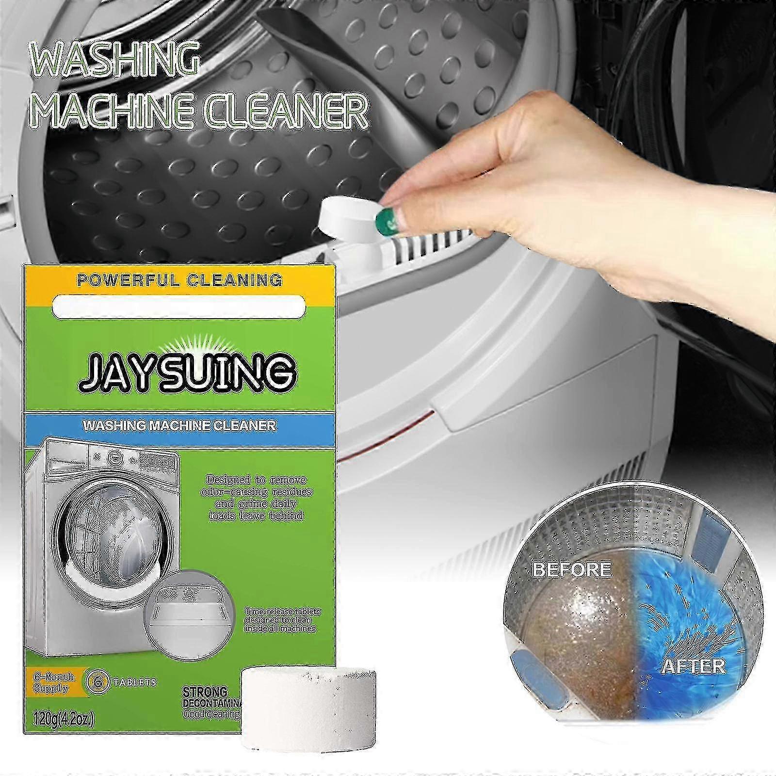 Jaysuing wasmachine reinigingstabletten volautomatische trommel type wasmachine tank reiniging geur en vuil reinigingstabletten BF