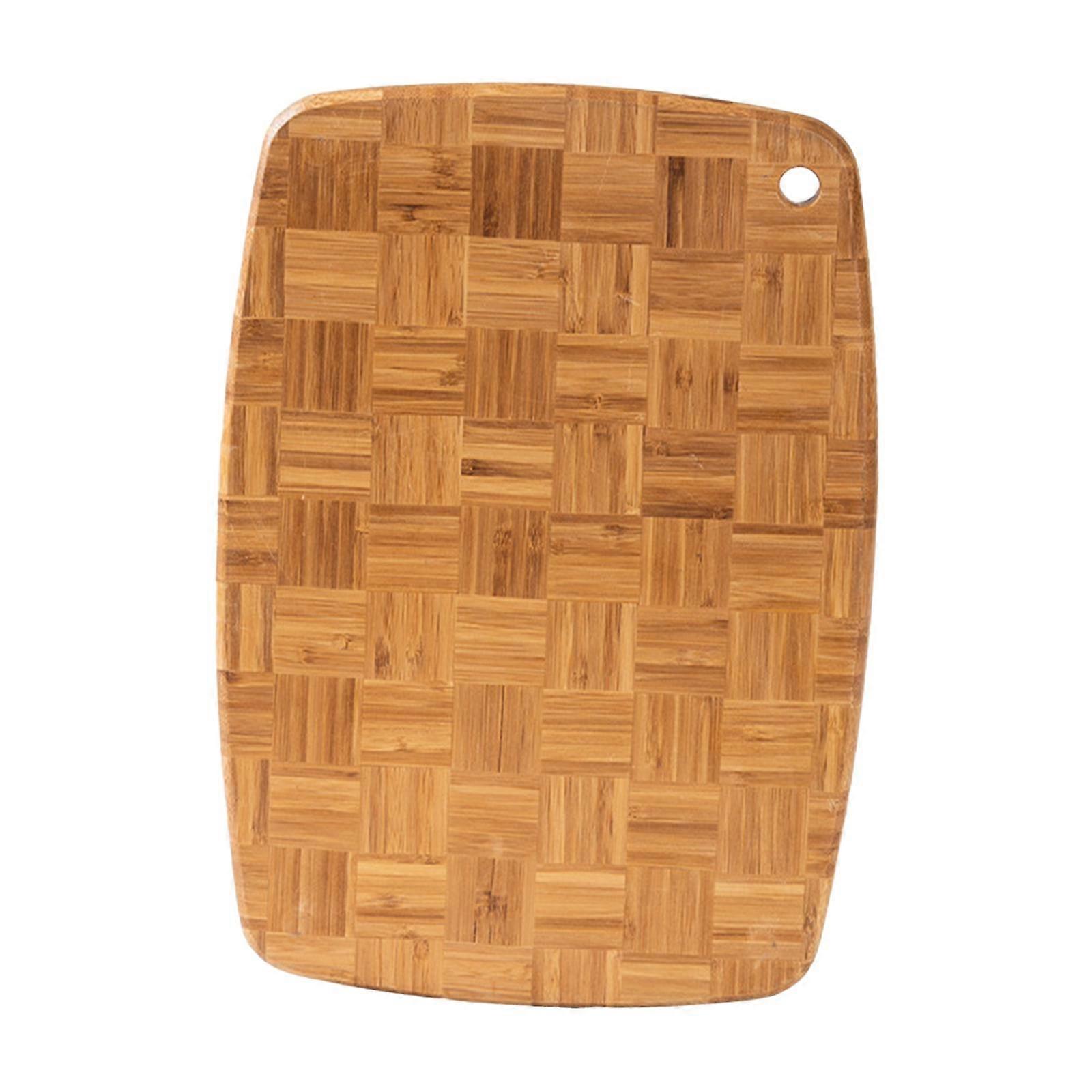 Bamboo Cutting Board Butcher Block Chopping Block for Meats Food Prep Fruits S