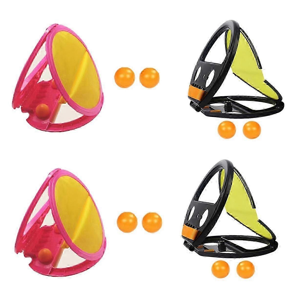 Catch Game, Catch Game Set, Indoor and Outdoor Hand Throwing and Catching Game, Educational Racket