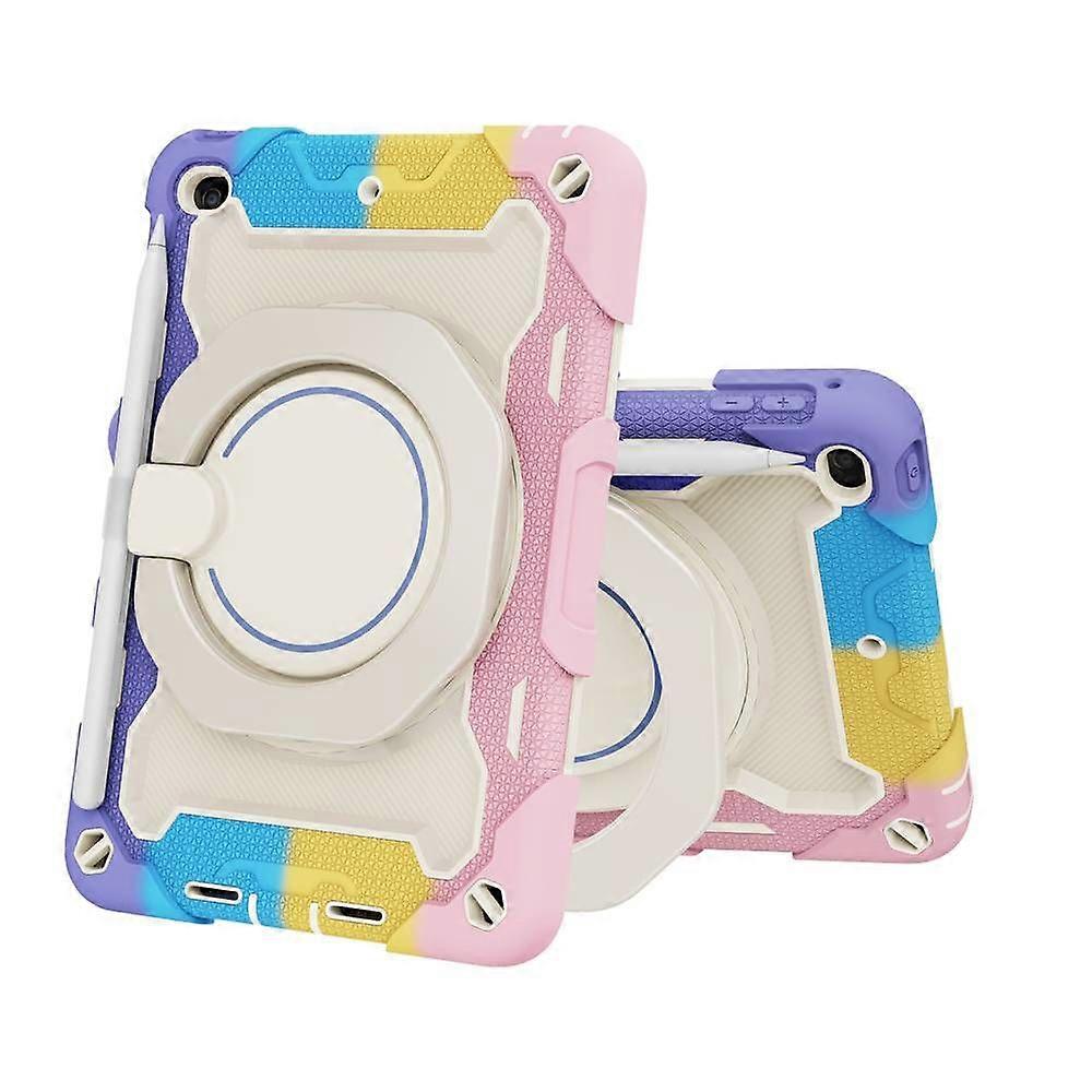 Case for Apple iPad mini (2019) Case - 3-in-1 Heavy Duty Shockproof Protective Cover with Rotundity Bracket and Shoulder Strap, 7.9" Tablet Case
