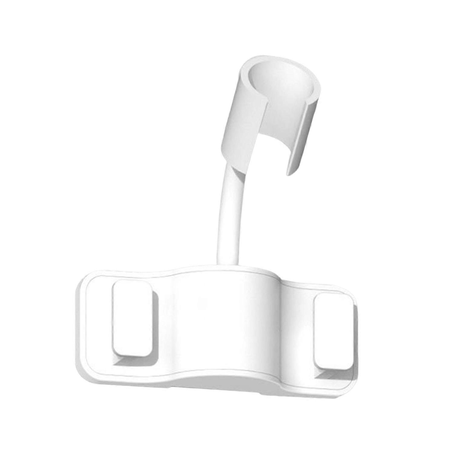 Shower Head Stand Adjustable Universal Space-saving Stable with Adhesive Sticker Anti-fall ABS Punch