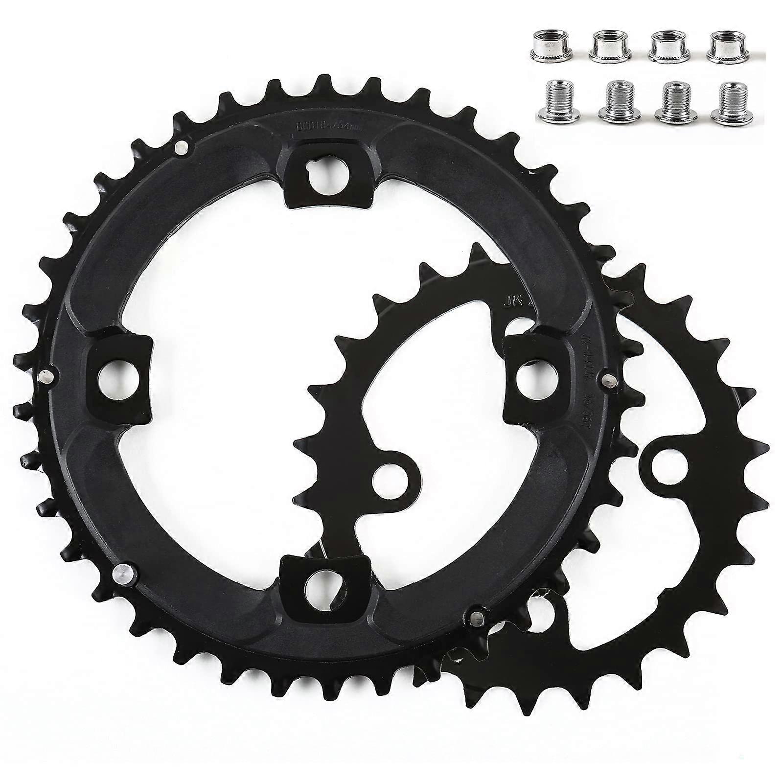 Steel CNC Alloy Double/Triple Chainring for Mountain Bicycle 22T 24T 26T 32T 38T 42T 44T