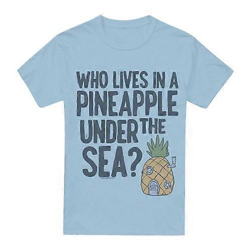SpongeBob SquarePants Mens Pineapple Under The Sea T-Shirt