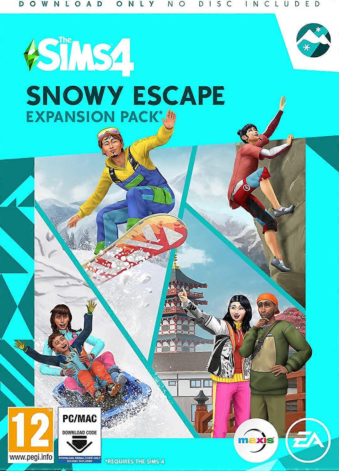 The Sims 4 Snowy Escape Expansion Pack - Pc