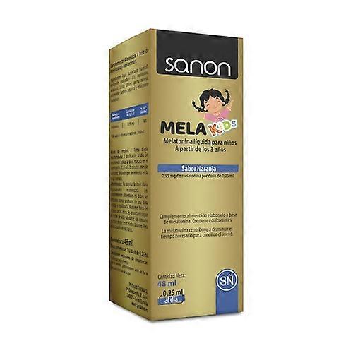 Melakids liquid melatonin for children 50 ml (Orange)