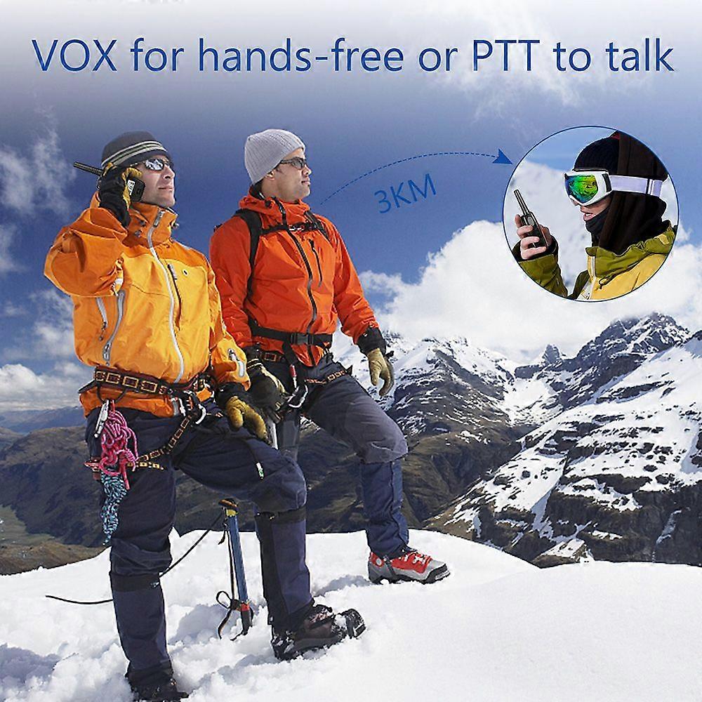 Two Way Radio for Adults Kids 40 Channel 0.5W Walkie Talkie Long Range with Noise Canceling VOX for Camping Hiking Cycle Cruise Ship Road trip(One Pai
