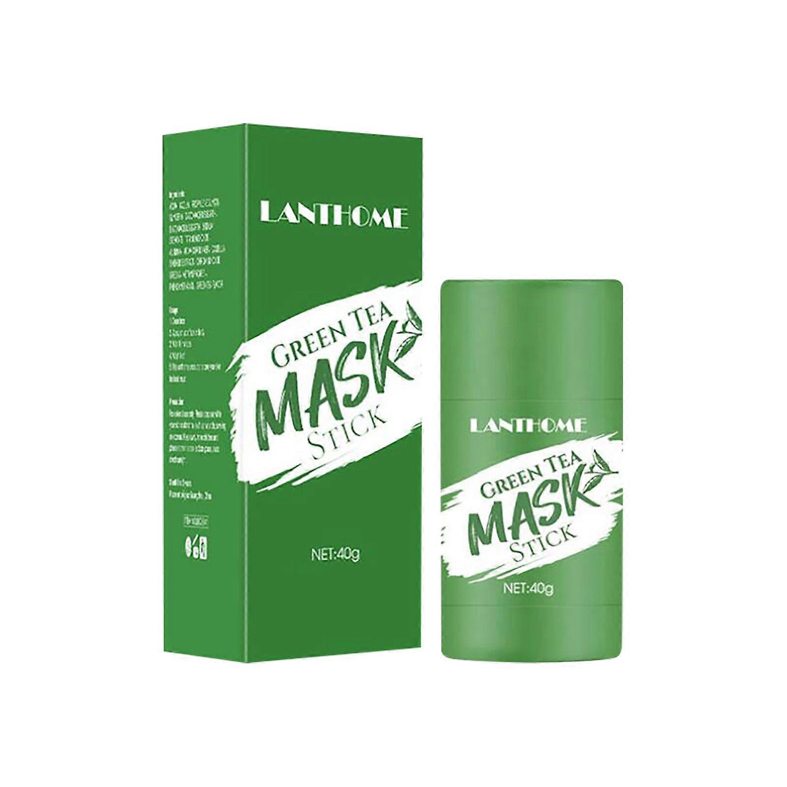 Lian Biquan Green Tea Solid Mask Moisturizing 4 Anti-aging