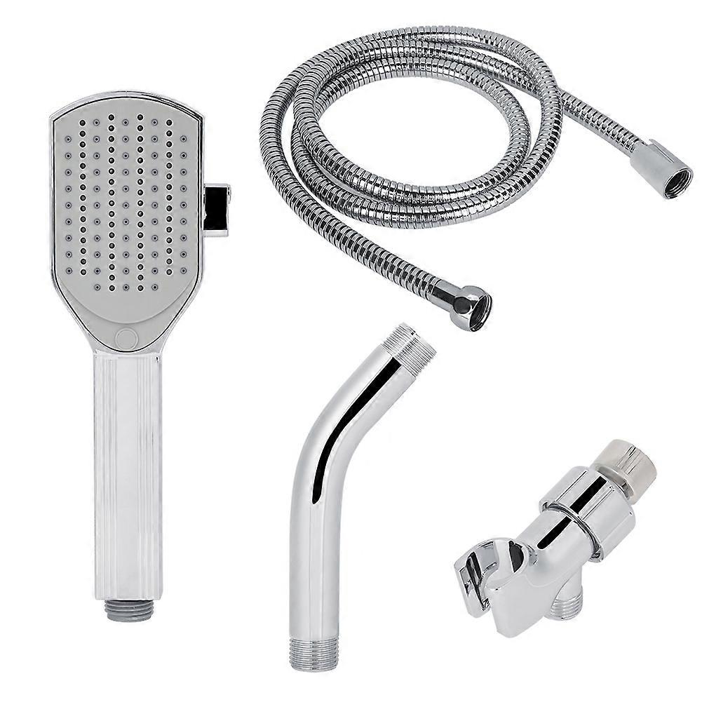 Plastic Chromed Water-saving Hand-held Hand Comb Shower Head