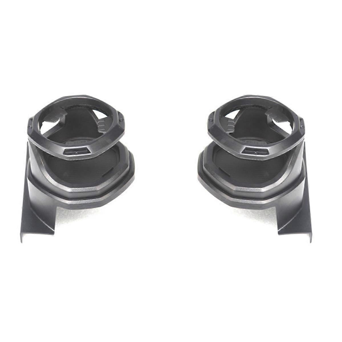 Left/Right Multi-Function Car Window Cup Holder Drinks Holders for 2015-2023 Black+Carbon Fiber