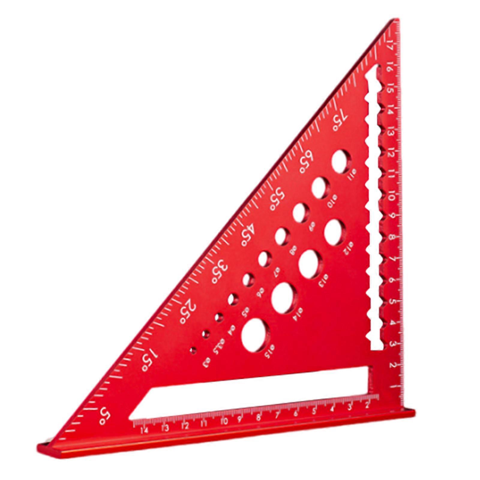 Speed Square Metric  Triangles Ruler Aluminum Carpenter Tool Measuring Ruler Carpenter Woodworking Tool Square Measure