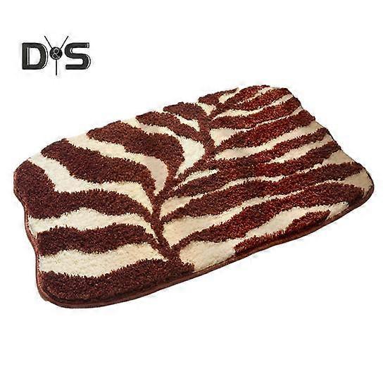 Bathroom Floor Mat Quick Absorbent Quick-Drying Bath Mat Anti-slip Contrast Color 3D Plant Pattern Hotel Rug Multipurpose Bedroom Sink Kitchen Carpet