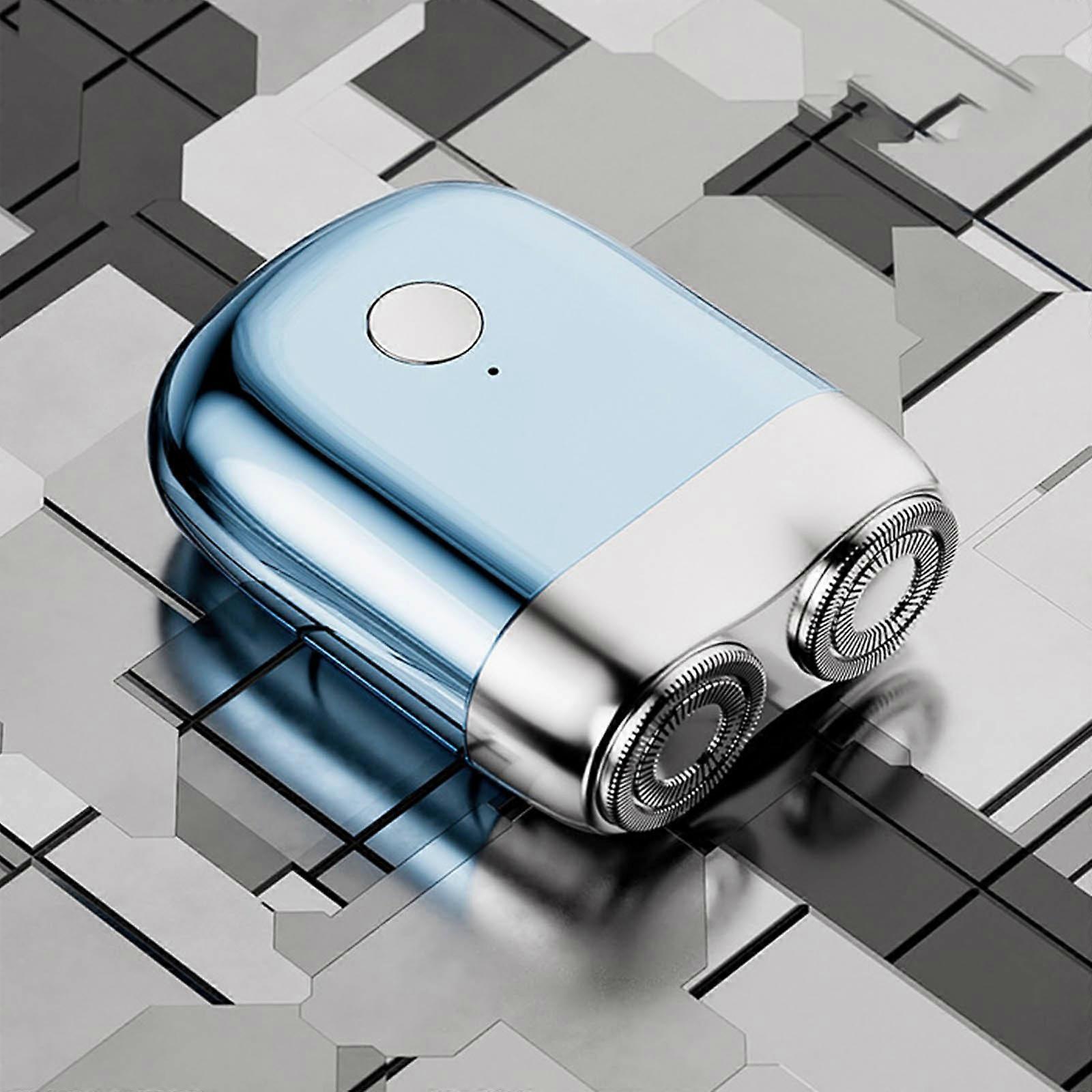 Shaver For Men,MiniShave Portable Shaver Pocket Size Portable Shaver Wet And Dry Mens USB Rechargeable Shaver Charging EasyButton EE