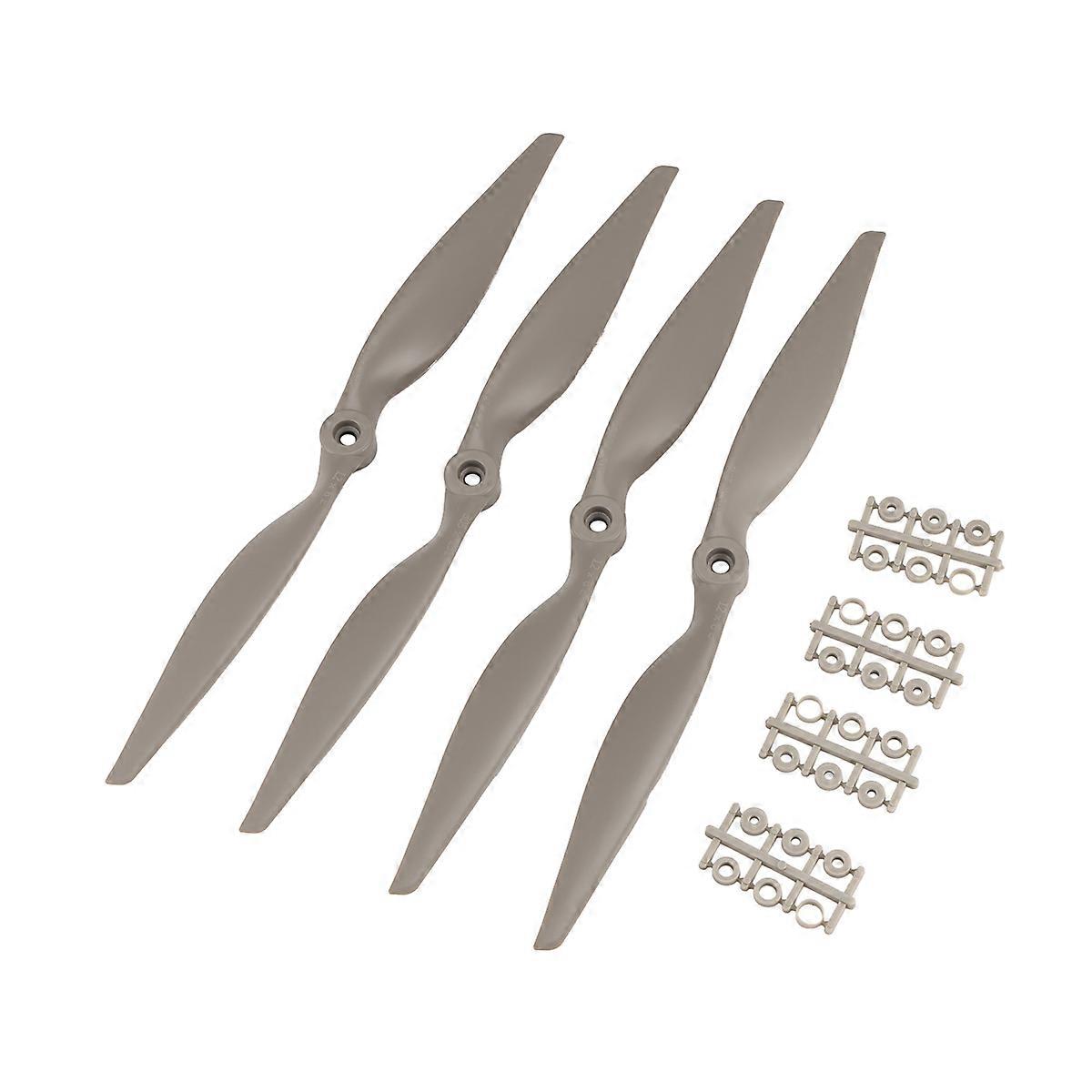 4PCS RC Propellers CW 12x6 Inch for Airplane with Adapter Rings
