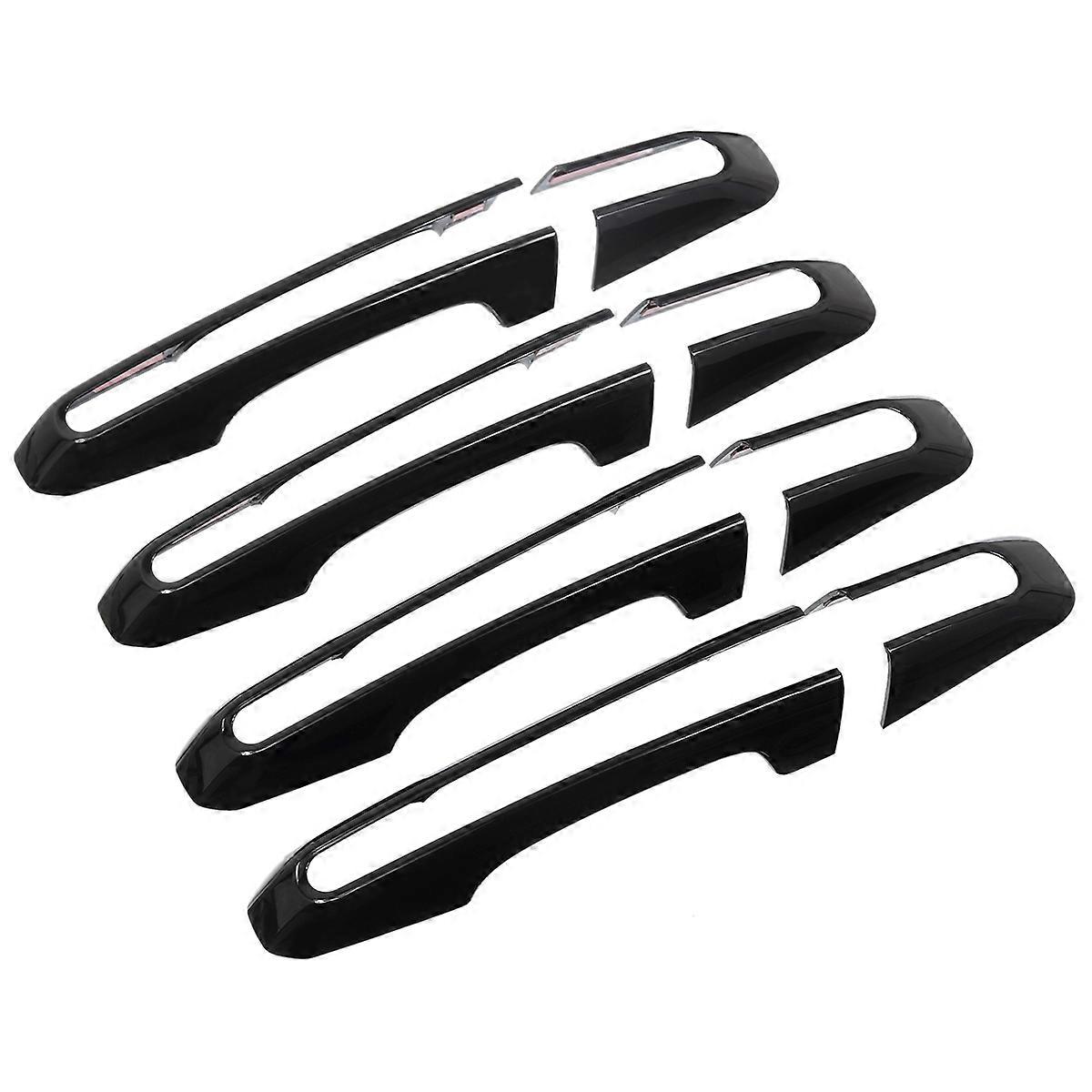 Car Door Outer Handle Decorative Frame for Land Rover Jaguar Black