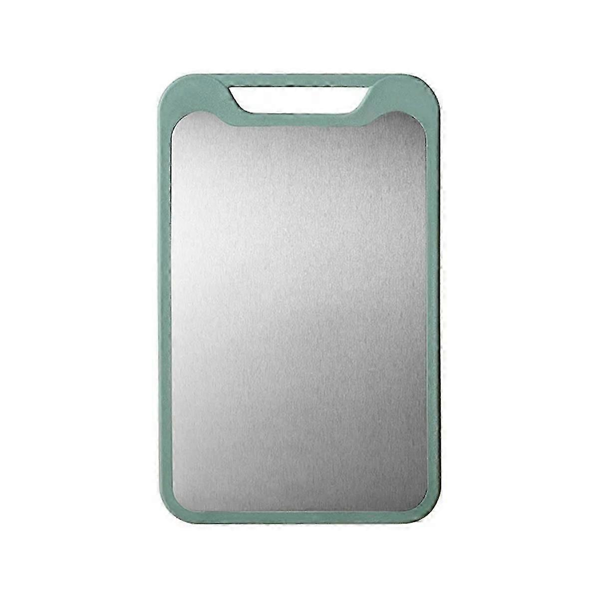 Multifunctional Kitchen Cutting Board-Double-Sided Stainless Steel and Plastic, Vegetable Cutting B