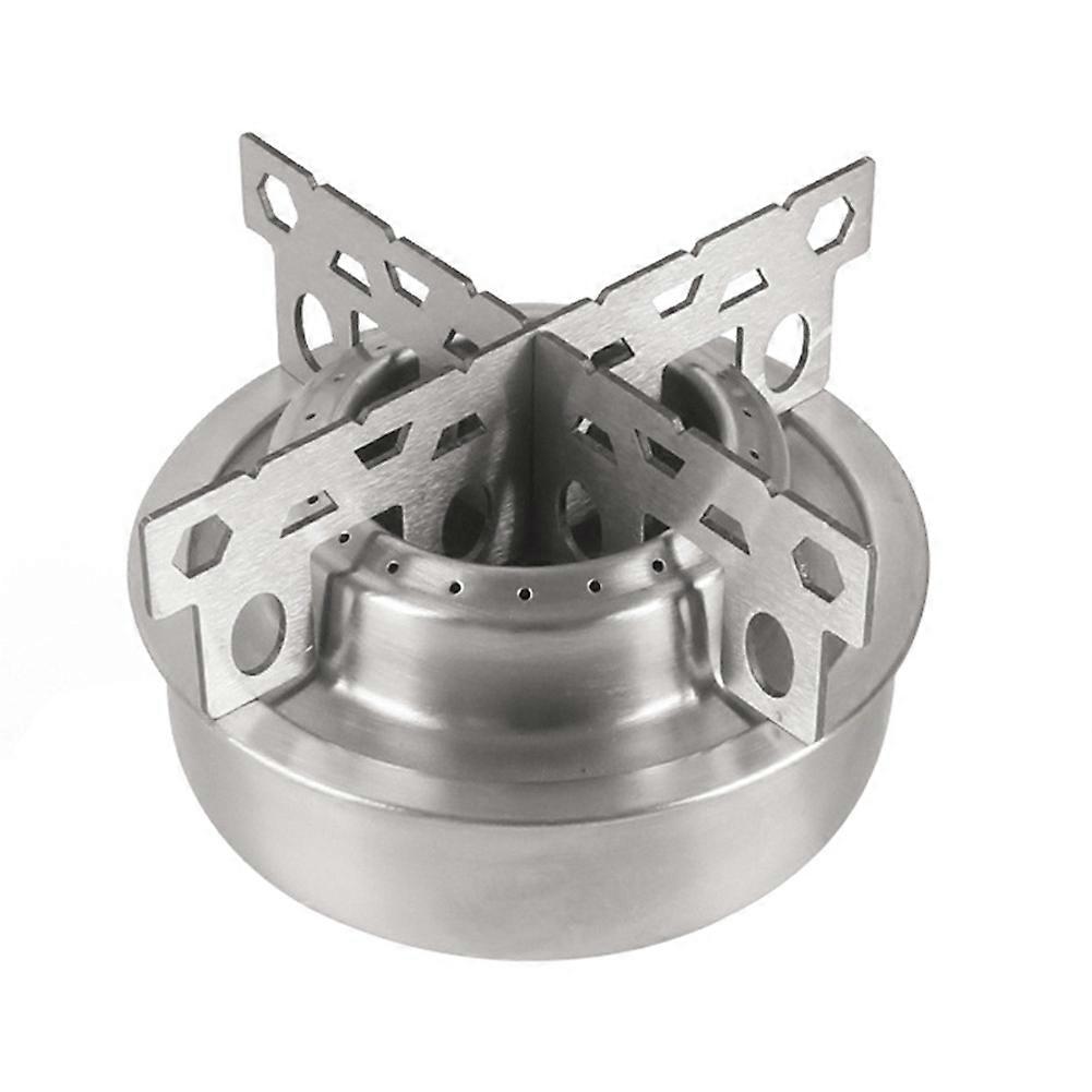 Portable Mini Alcohol Stove Crosses Stove Stand Rack Alcohol Burner A