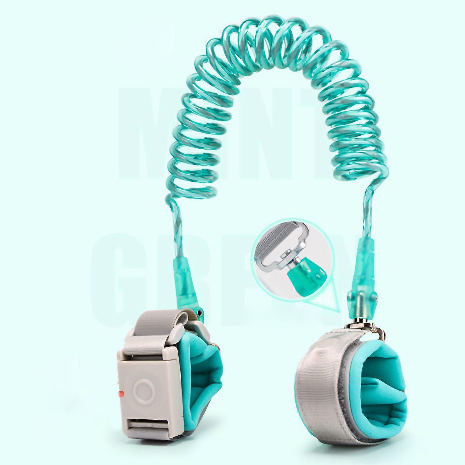 Toddler Wrist Leash Reflective Breathable Prevent Lost 360 Degree Rotating Kids Safety Leash with Induction Lock