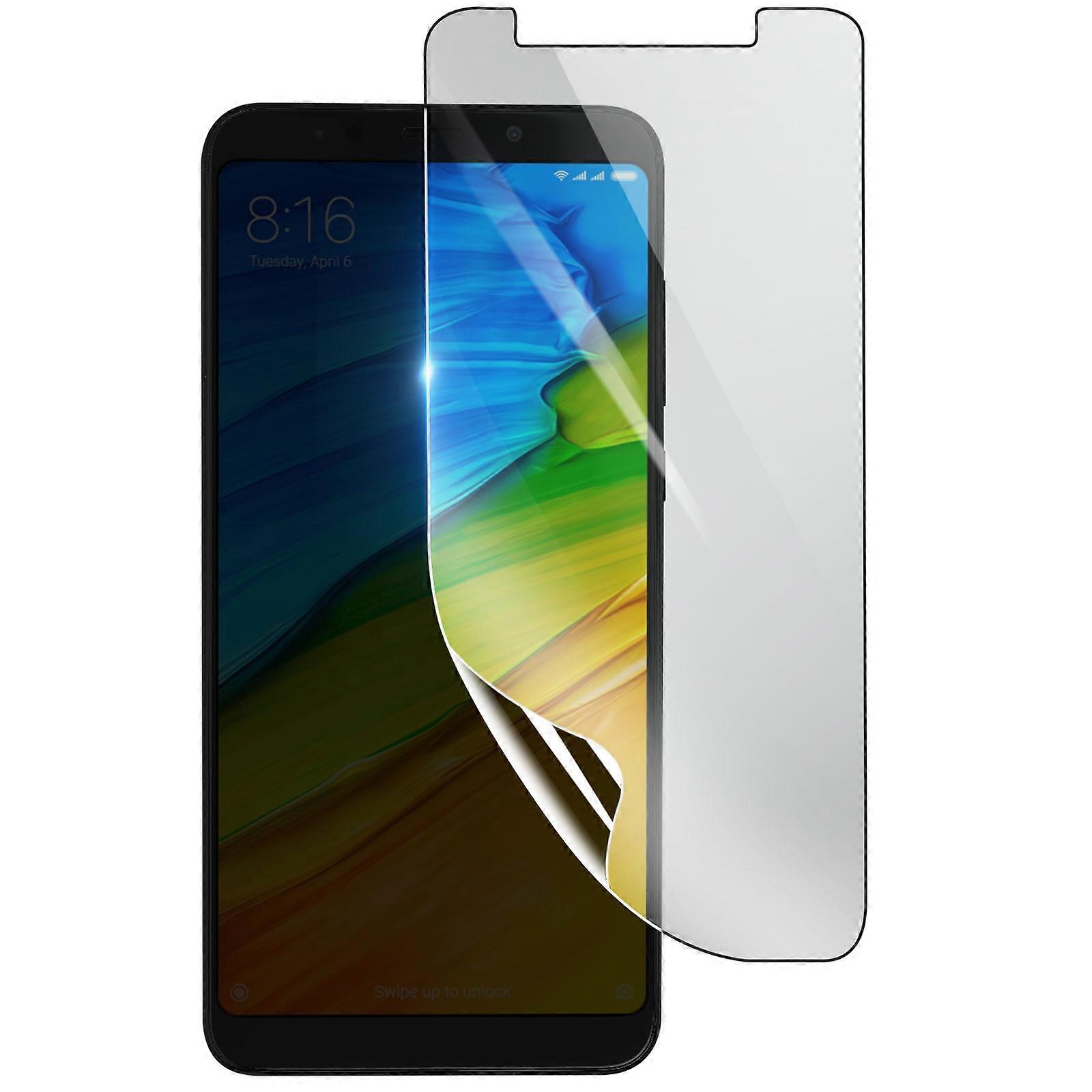 Shockproof Hydrogel Screen Protector for Xiaomi Redmi 5, Transparent