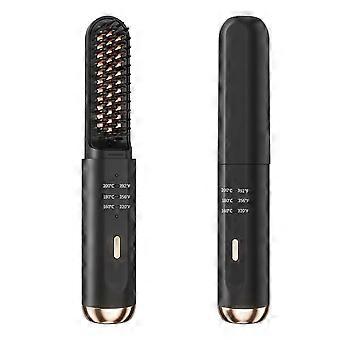 Innovatives tragbares Haarstyling-Tool, Negativ-Ionen-Glättungsbürste mit verlängerter Akkulaufzeit, leicht und Mini für müheloses Tragen,