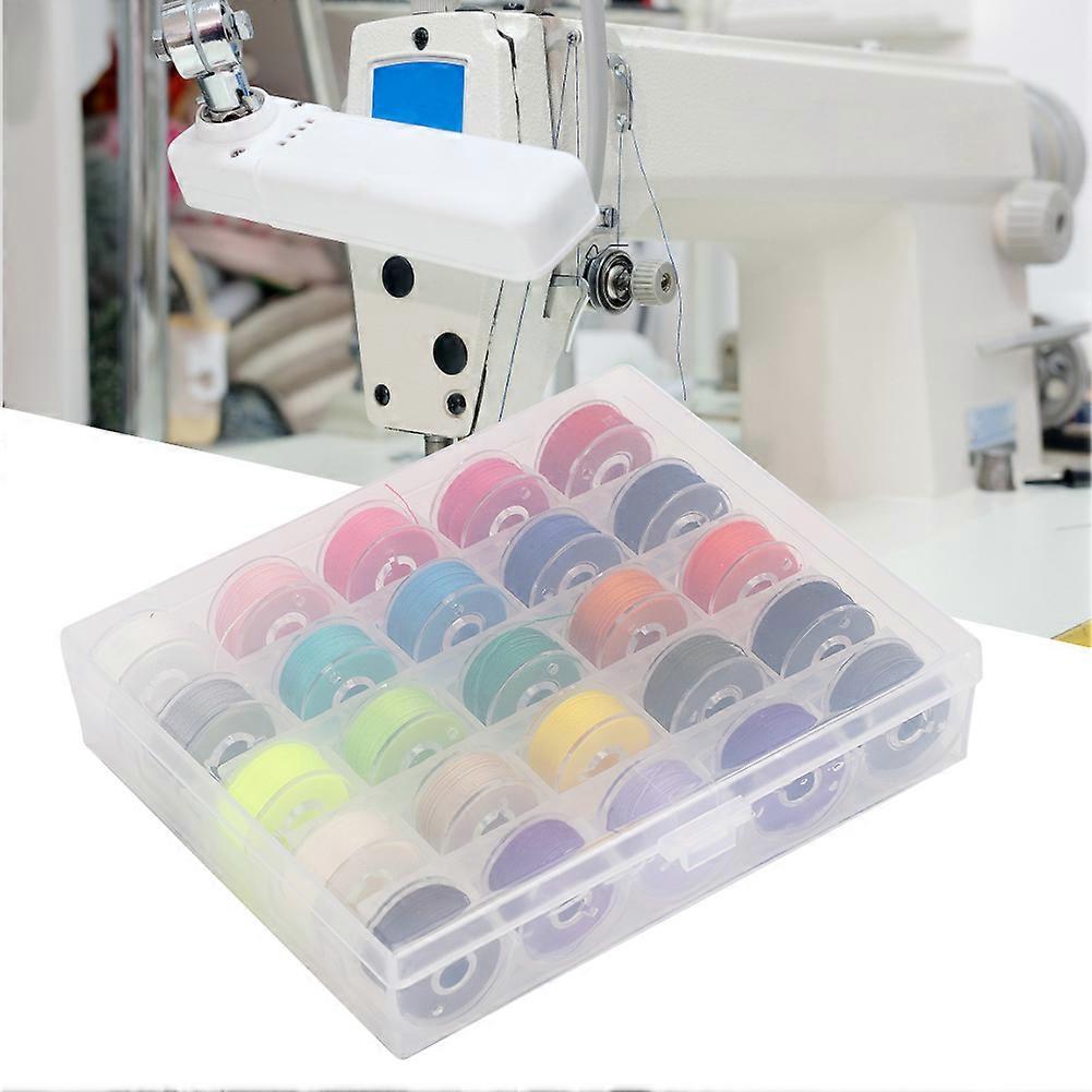 Clear Reusable Bobbin Cases for Organized Storage