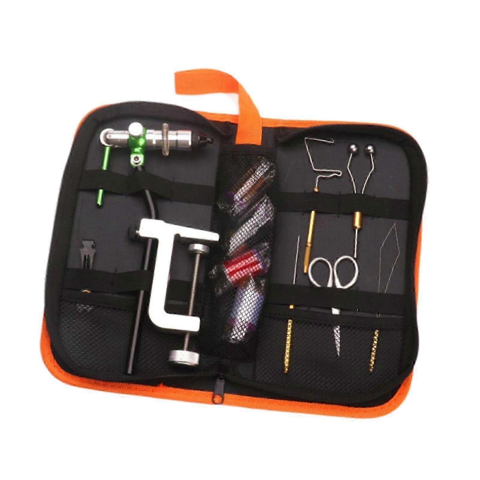Fly Tying Tools Tying Thread with Bodkin Scissors Professional Bobbin Holder style A
